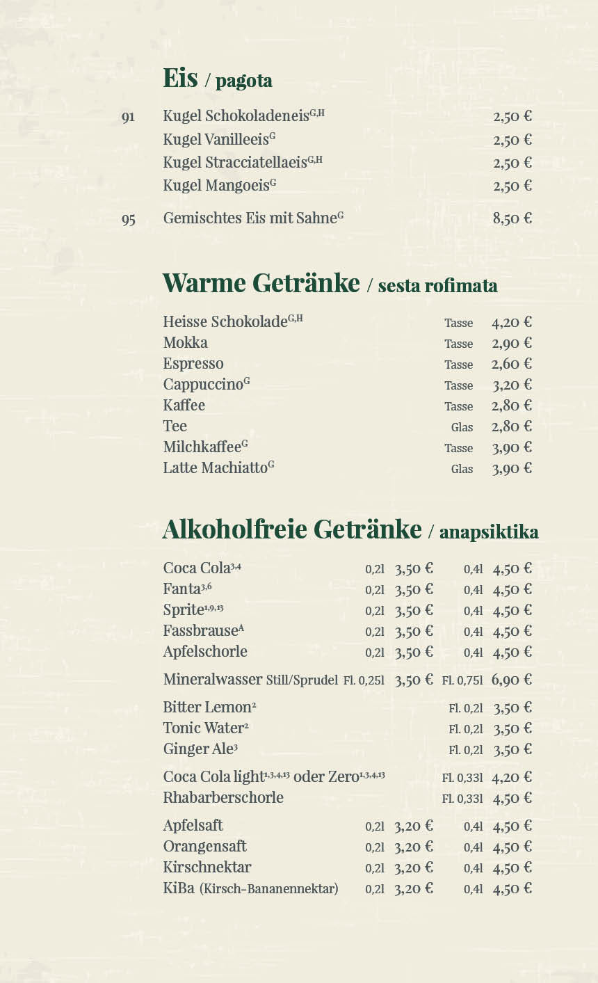 Restaurant Kalimera Großbeeren Speisekarte 7